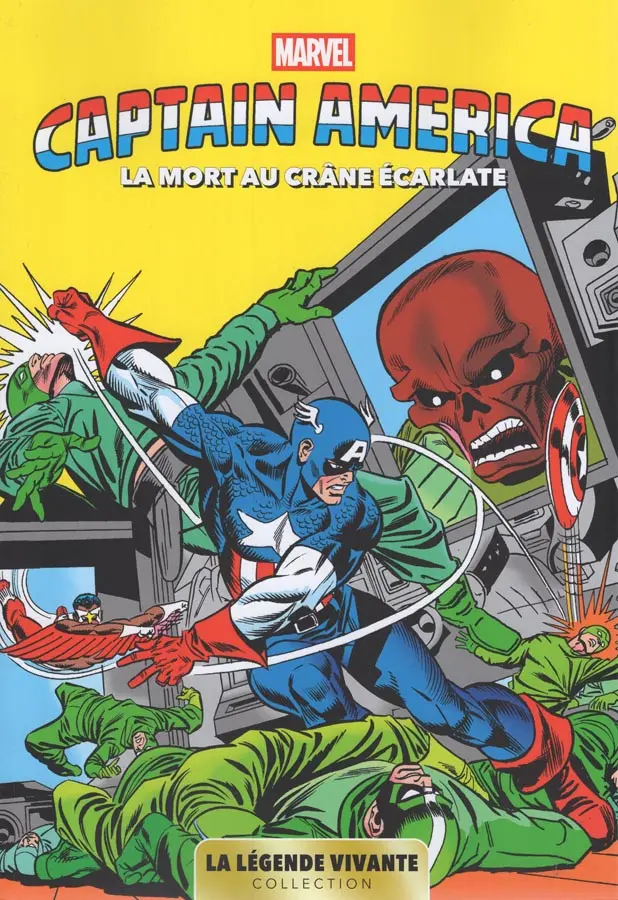 Couverture de l'album Captain America - la légende vivante 3 La mort au crâne écarlate