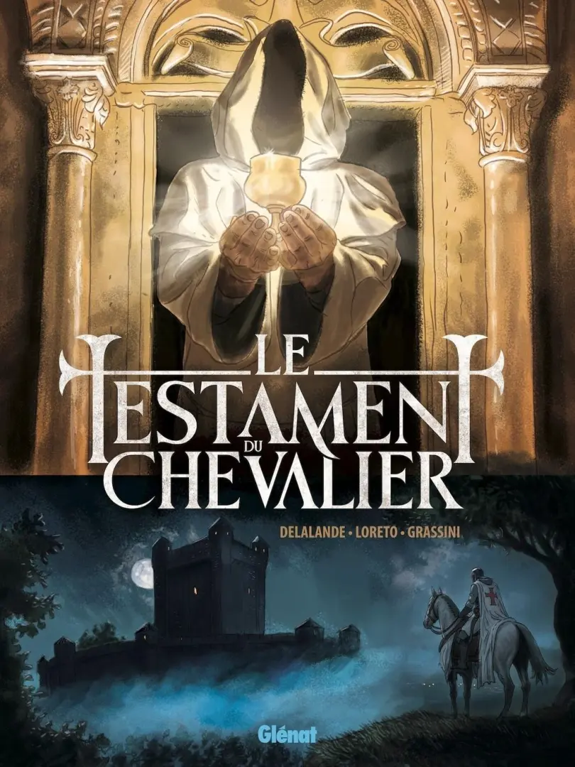 Couverture de l'album Le Testament du chevalier 1