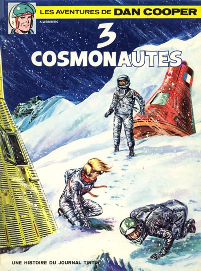 Couverture de l'album Les aventures de Dan Cooper Tome 9 3 Cosmonautes