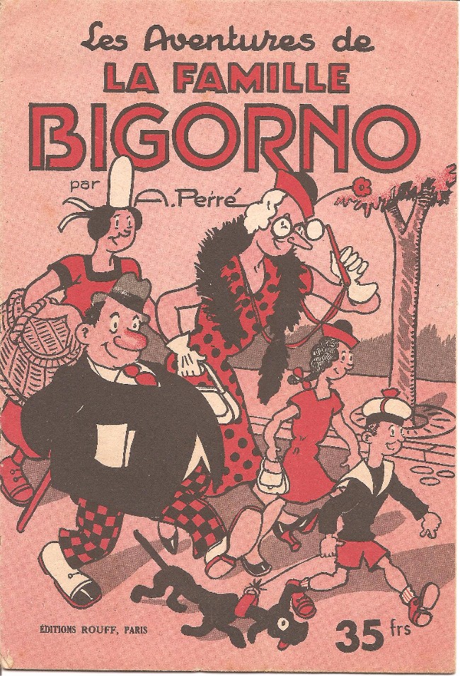Couverture de l'album La famille Bigorno Tome 1 Les aventures de la famille Bigorno