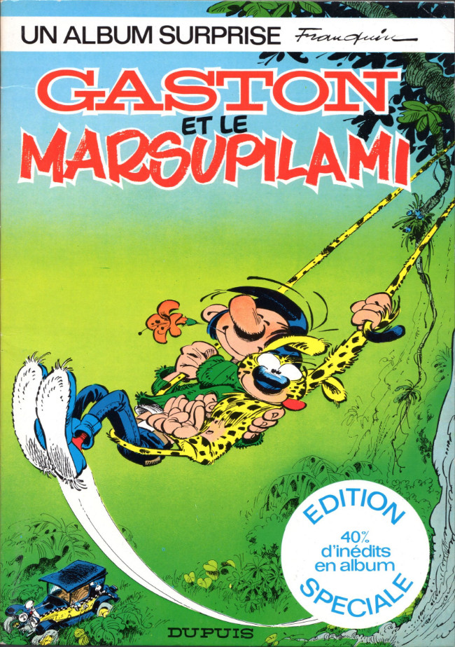 Couverture de l'album Gaston Gaston et le Marsupilami