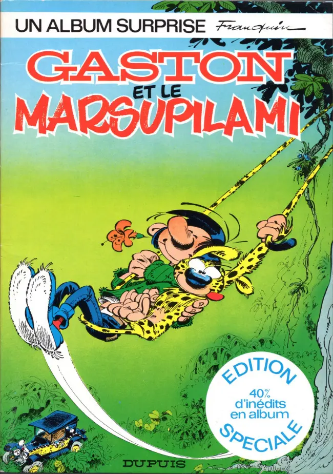Couverture de l'album Gaston Gaston et le Marsupilami