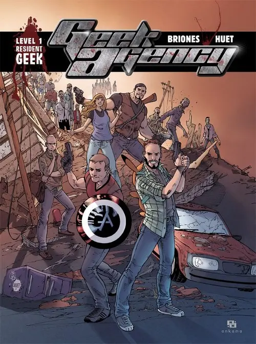 Couverture de l'album Geek agency Tome Level 1 Resident Geek