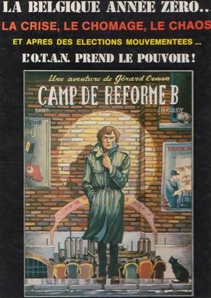 Couverture de l'album Une aventure de Gérard Craan Tome 1 Camp de réforme B