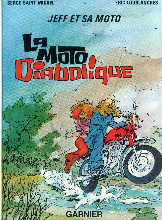 Couverture de l'album Jeff et sa moto La moto diabolique