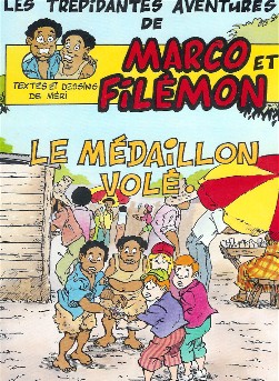 Couverture de l'album Les trépidantes aventures de Marco et Filémon Tome 1 Le médaillon volé