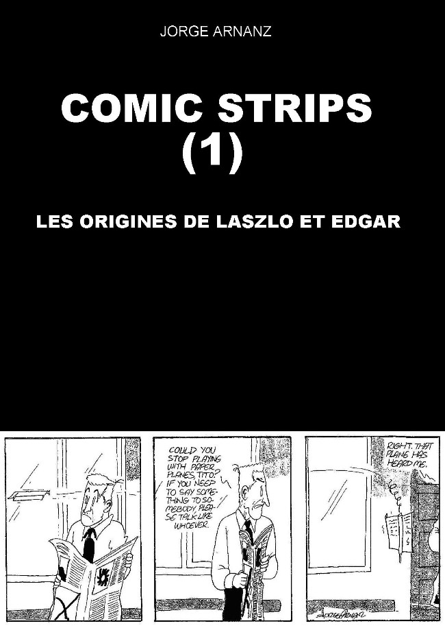 Couverture de l'album Les Mystérieuses aventures de Laszlo et Edgar Tome 10 Comic Strips (1): Les origines de Laszlo et Edgar