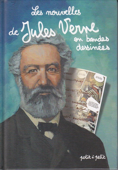 Couverture de l'album Poèmes en bandes dessinées Les nouvelles de Jules Verne en bandes dessinées