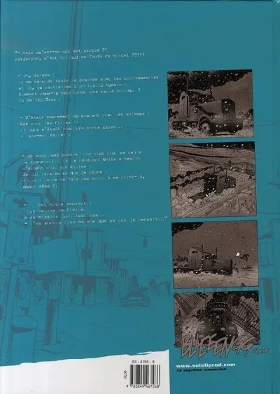 Verso de l'album Angeline Tome 4 Memphis, Tennessee