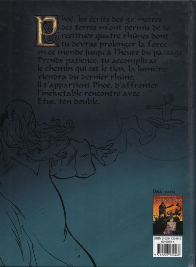 Verso de l'album Le Sortilège des Rhûnes Tome 2 Etus