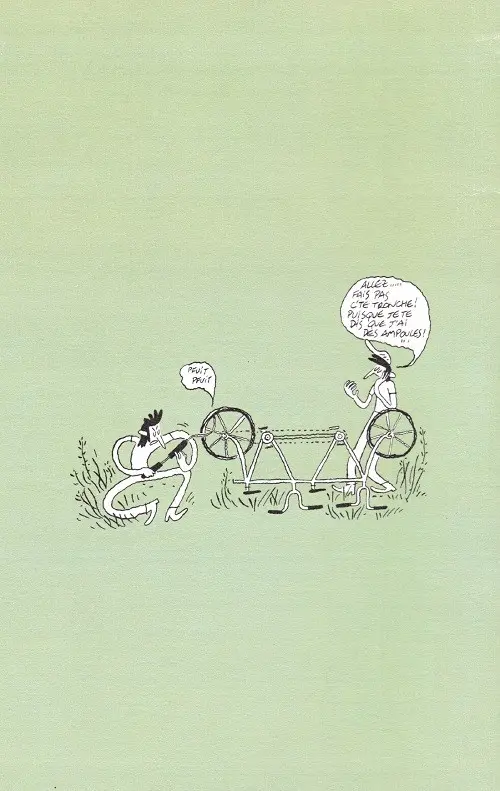 Verso de l'album Le Tandem de Bobo et Louison
