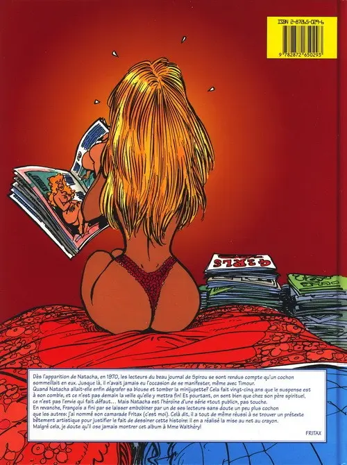 Verso de l'album Une femme dans la peau / Johanna Tome 1 Une femme dans la peau