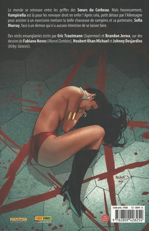 Verso de l'album Vampirella Tome 2 Une volée de corbeaux