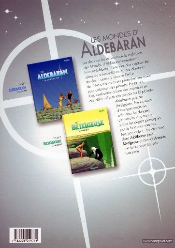 Verso de l'album Aldébaran Tome 1 La catastrophe