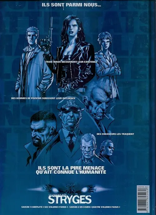 Verso de l'album Le Chant des Stryges Tome 3 Emprises