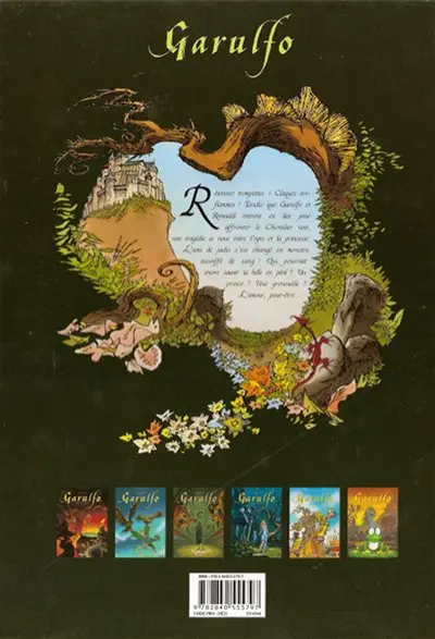 Verso de l'album Garulfo Tome 6 La belle et les bêtes