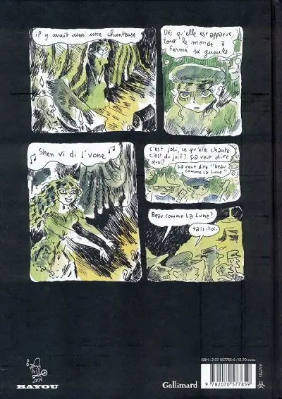 Verso de l'album Klezmer Tome 1 Conquête de l'Est