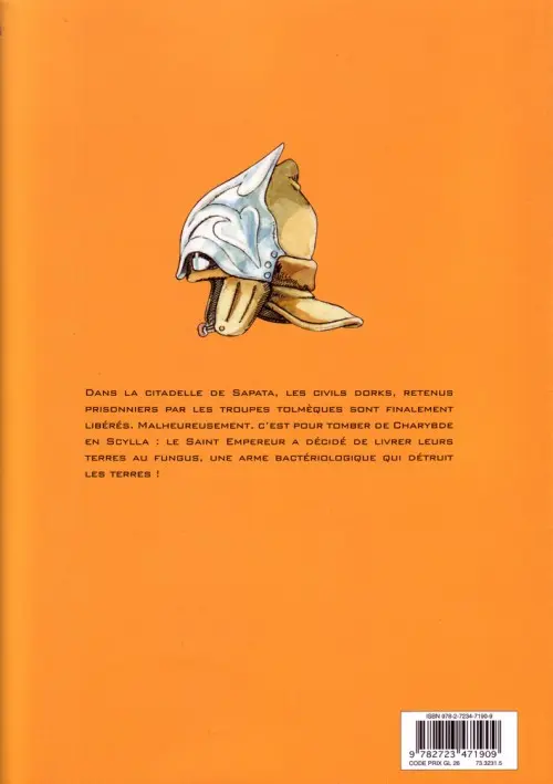 Verso de l'album Nausicaä de la vallée du vent Tome 4