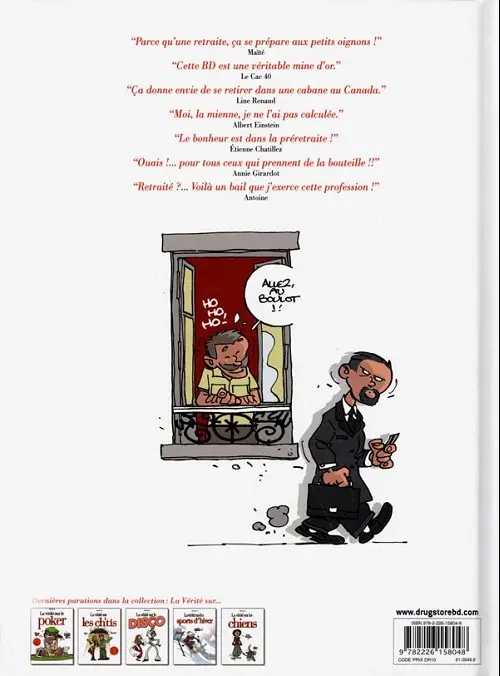 Verso de l'album Nous te souhaitons Tome 2 Nous te souhaitons une bonne retraite