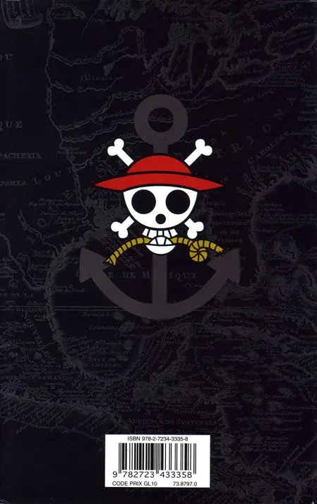 Verso de l'album One Piece Tome 1 À l'aube d'une grande aventure