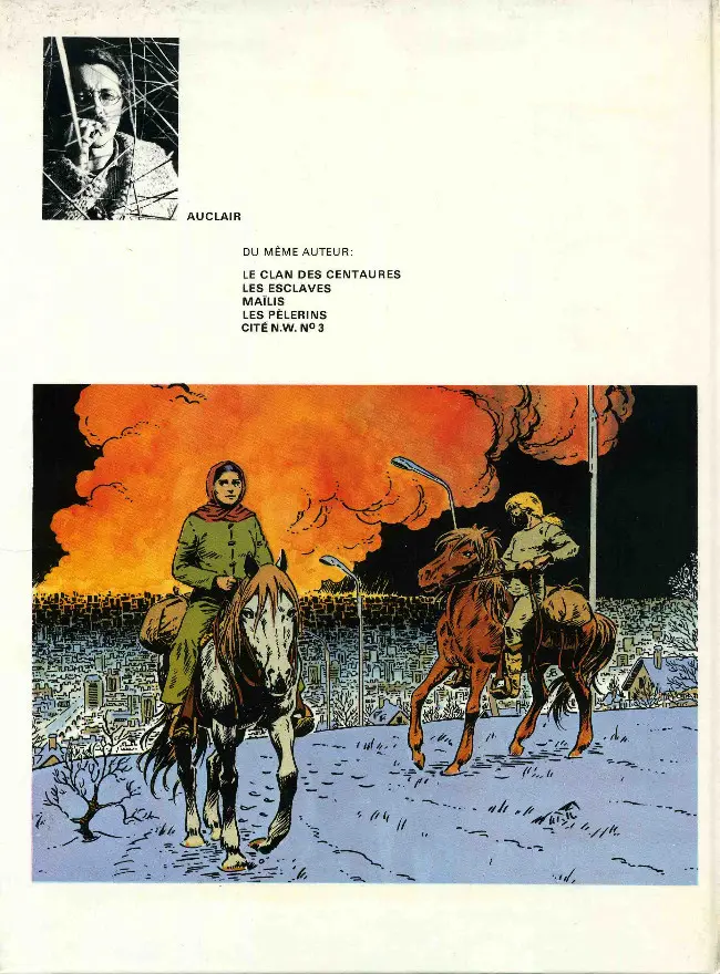Verso de l'album Simon du Fleuve Tome 5 Cité N.W.N°3