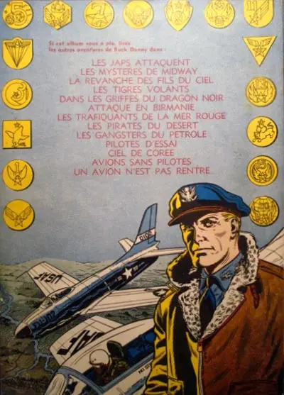 Verso de l'album Buck Danny Tome 14 Patrouille à l'aube