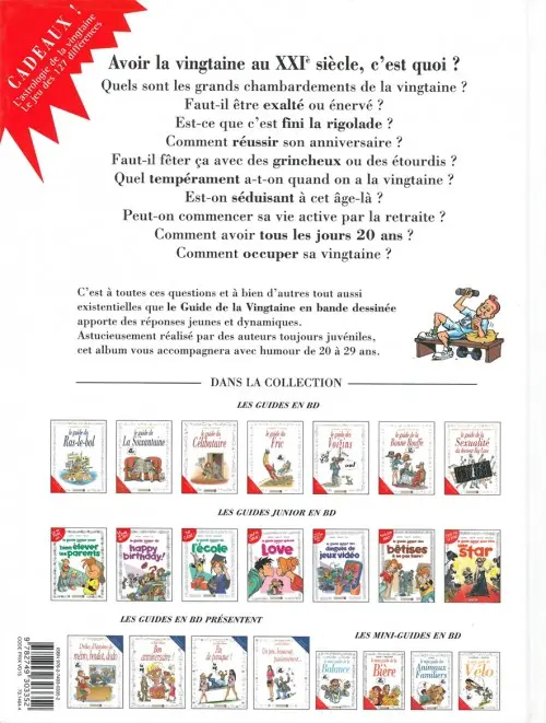 Verso de l'album Le Guide Tome 31 Le guide de la vingtaine