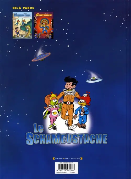 Verso de l'album Le Scrameustache Tome 37 Les exilés