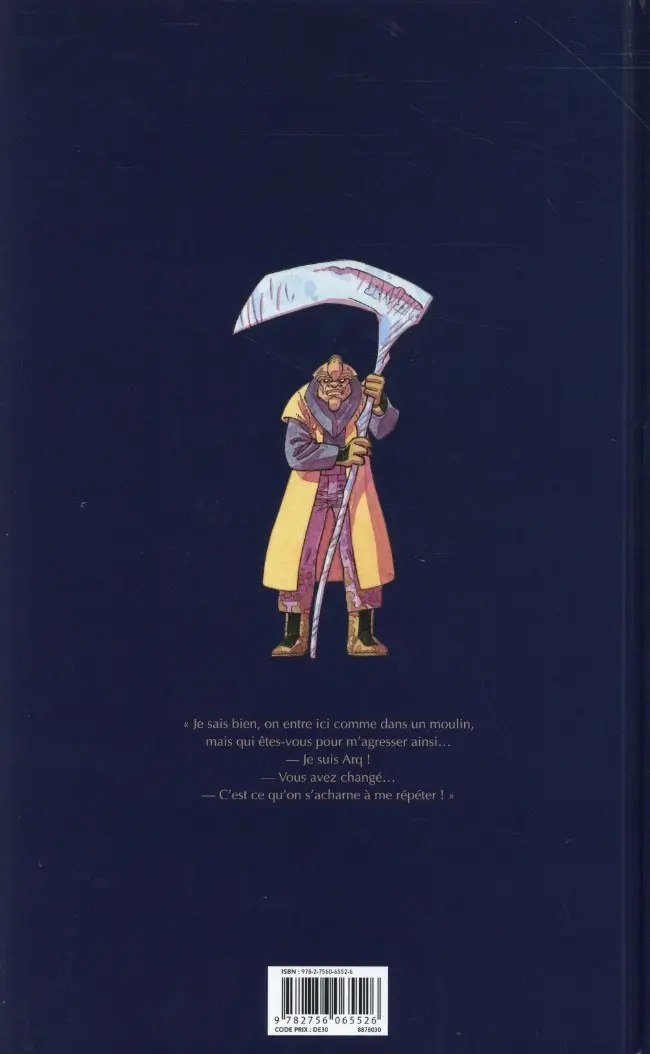 Verso de l'album Arq Tome 18 Ici