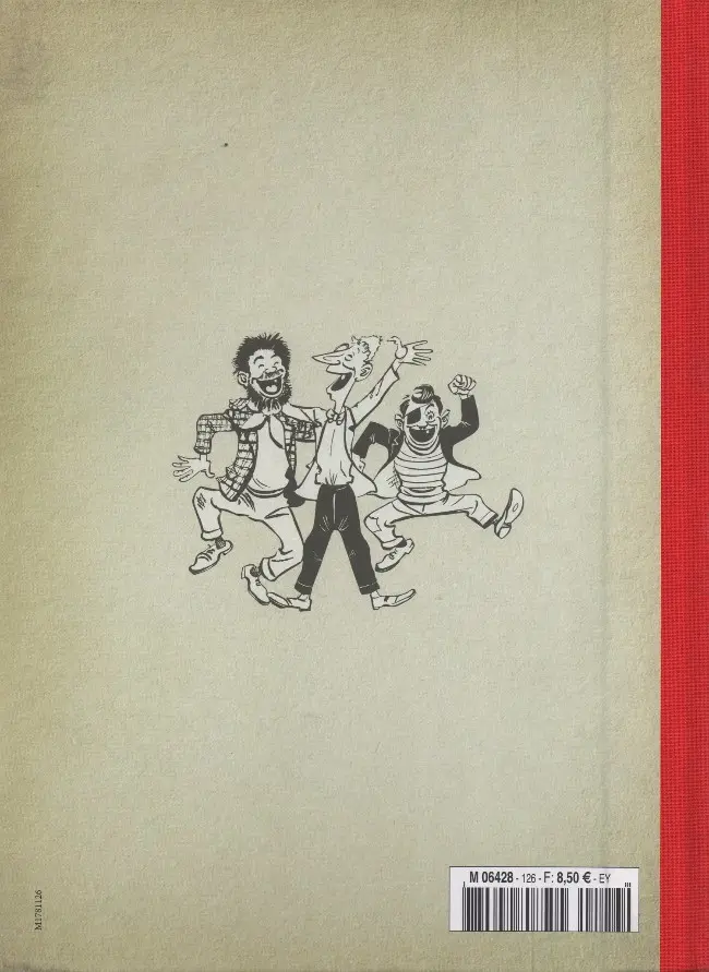 Verso de l'album Les Pieds Nickelés - La collection Tome 127 Les Pieds Nickelés marins-pêcheurs