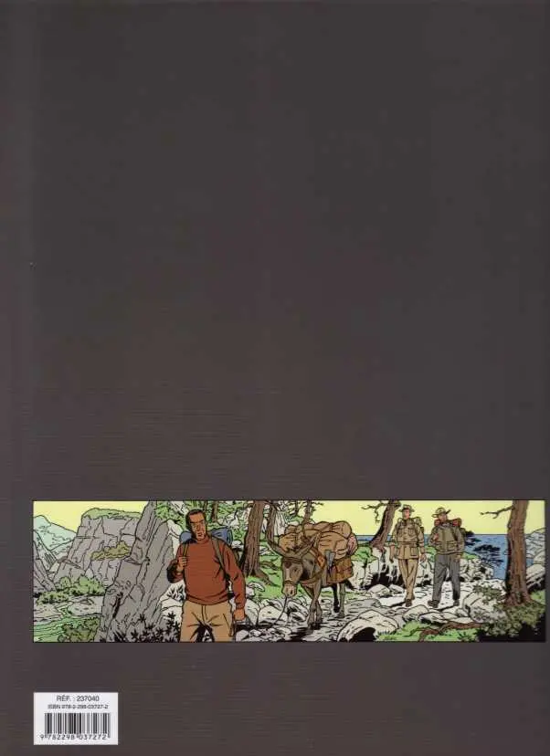 Verso de l'album Blake et Mortimer Tome 20 La Malédiction des trente deniers - Tome 2