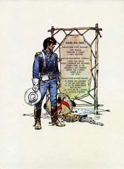 Verso de l'album Blueberry Tome 3 L'aigle solitaire