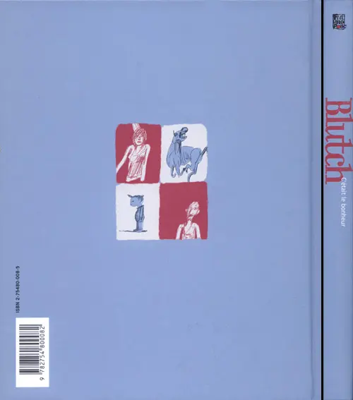 Verso de l'album C'était le bonheur