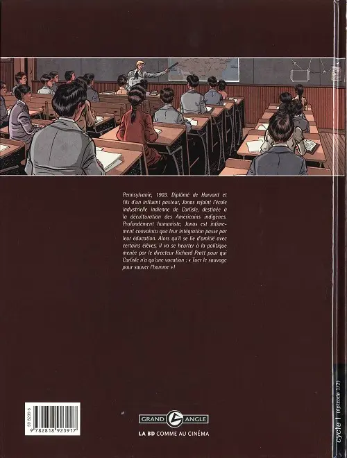 Verso de l'album Carlisle Tome 1 Tasunka Witko