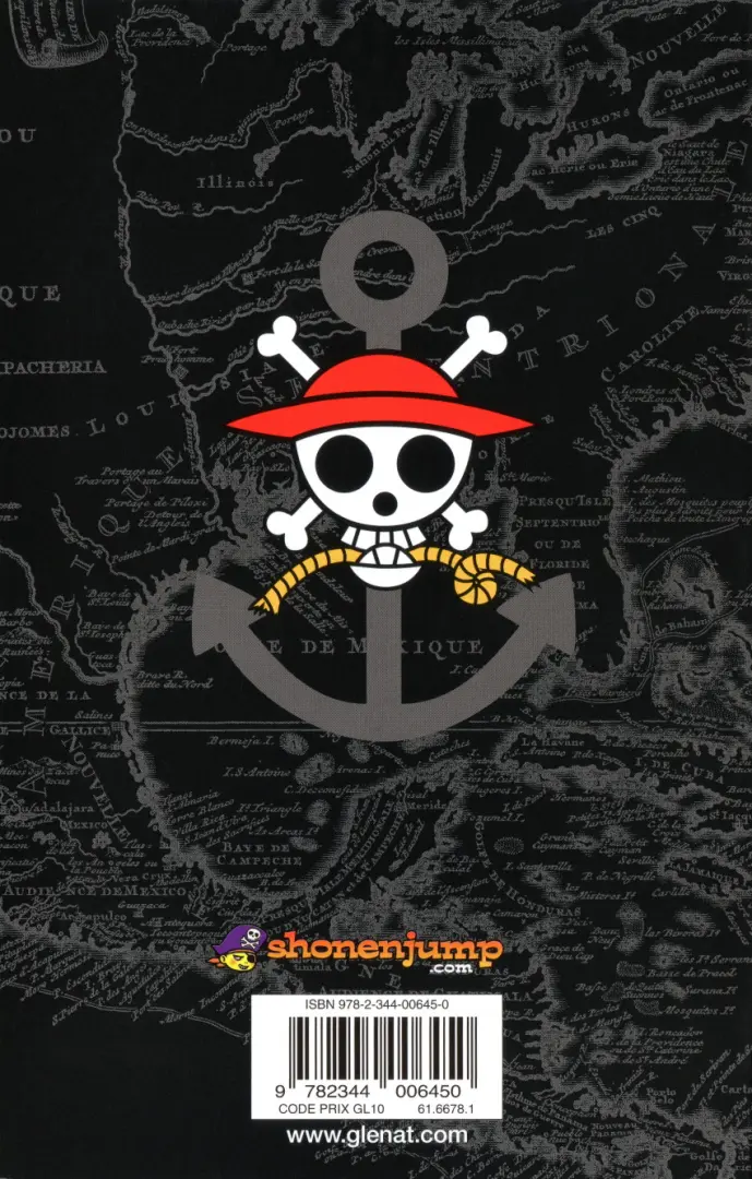 Verso de l'album One Piece Tome 73 L'opération Dressrosa S.0.P.