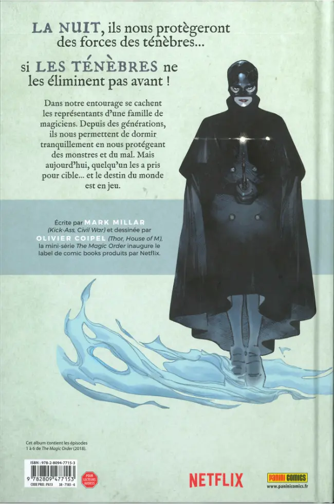 Verso de l'album The Magic Order Volume 1