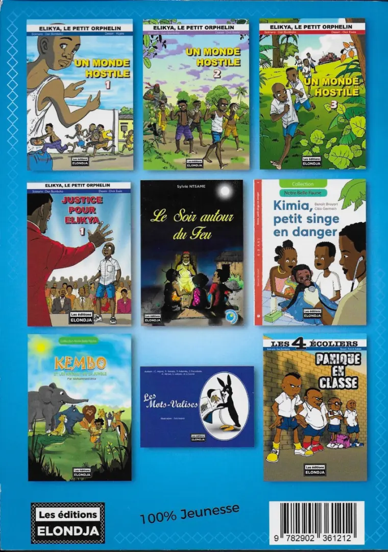 Verso de l'album Les aventures de Mamisha Le prof d'anglais