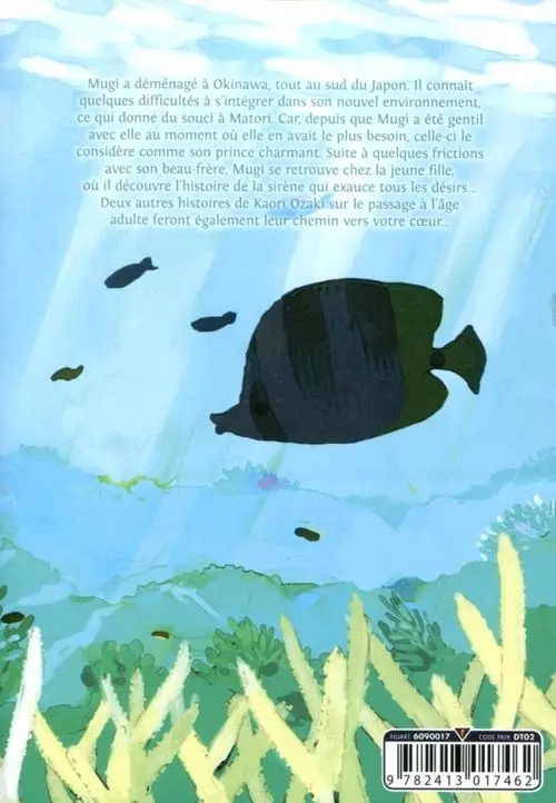 Verso de l'album Mermaid Prince