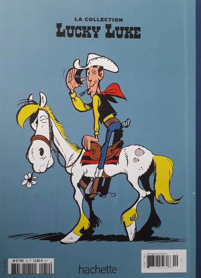 Verso de l'album Lucky Luke La collection Tome 19 Le juge