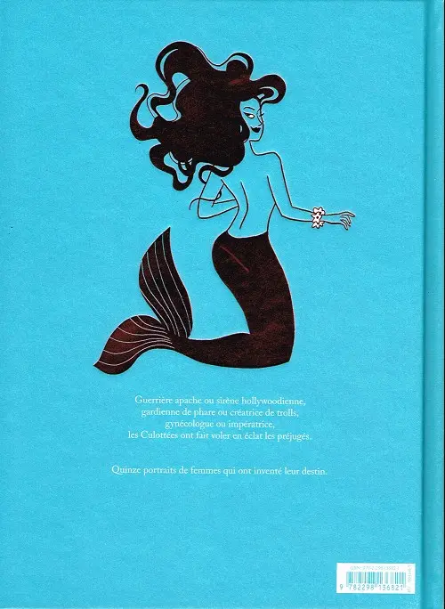 Verso de l'album Culottées - Des femmes qui ne font que ce qu'elles veulent 1