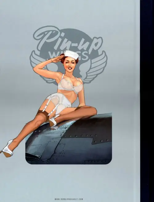 Verso de l'album Pin-Up Wings V