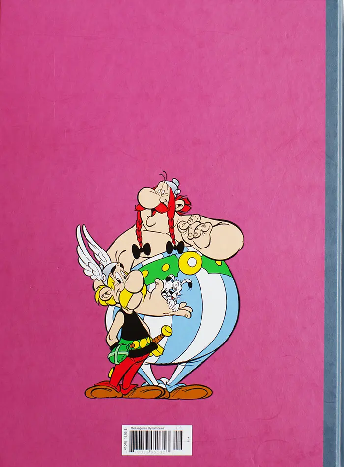 Verso de l'album Astérix La collection officielle Tome 11 Le bouclier Arverne