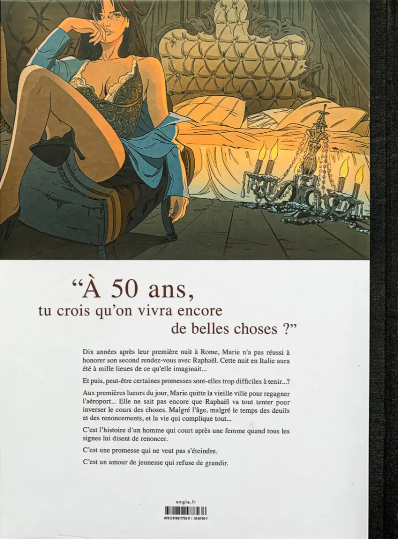 Verso de l'album Une nuit à Rome Livre 4
