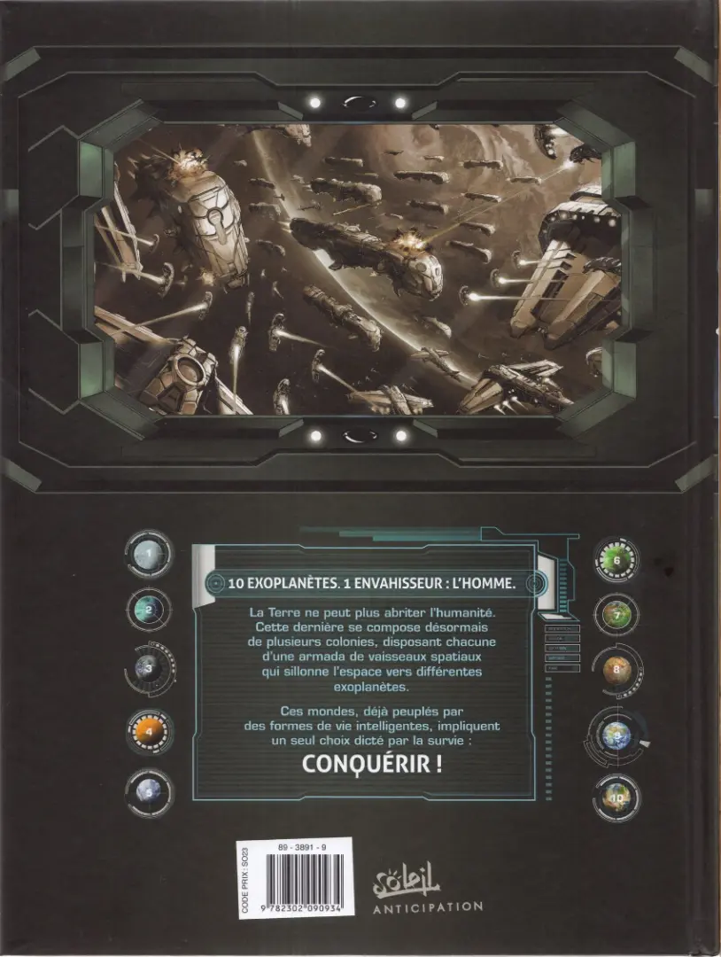 Verso de l'album Conquêtes Tome 9 Sahondra