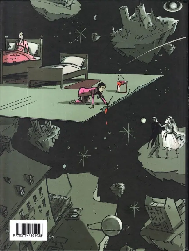 Verso de l'album Clandestine Tome 1 Première partie