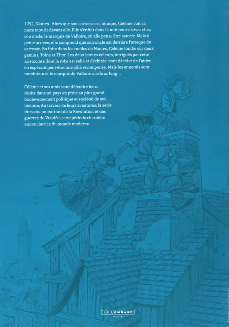 Verso de l'album Révolutionnaires ! Tome 1 Les Princes Misère