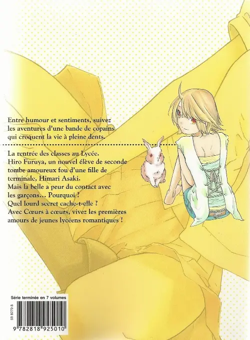 Verso de l'album Coeurs à coeurs 1