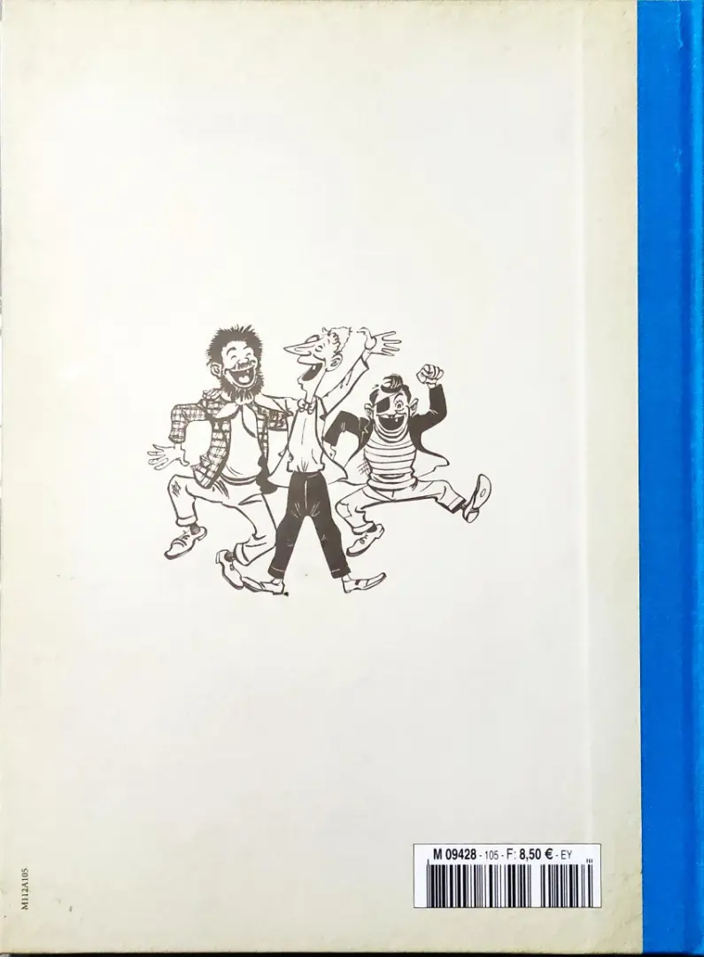Verso de l'album Les Pieds Nickelés - La collection Tome 105 Les Pieds Nickelés font de la politique