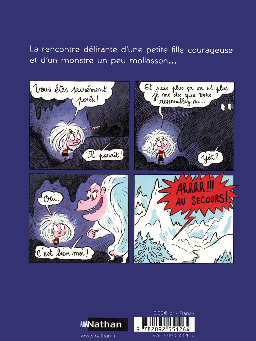 Verso de l'album Qui Veut la Peau du Yéti ?