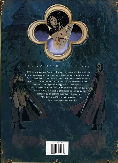 Verso de l'album La Couronne de Foudre Tome 1 La louve blessée